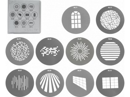 Nanlite GOBO Set 1 pro PJ-FMM-19/36