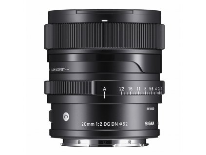 Sigma 20 mm f/2 DC DN Contemporary I series pre Sigma L / Panasonic / Leica