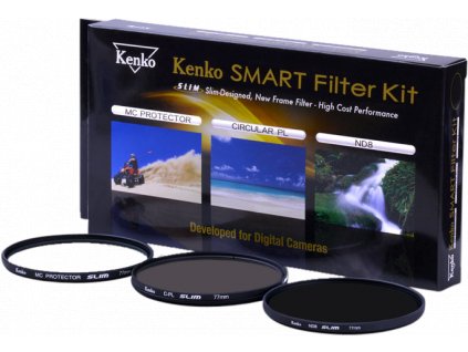 Kenko Smart Filter 3-Kit Protect/CPL/ND8 37mm
