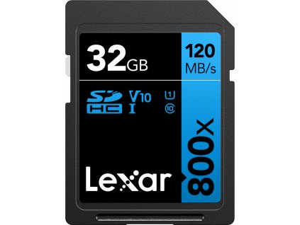 Lexar SDHC 32GB 800x Professional Class 10 UHS-I U1 (V10)