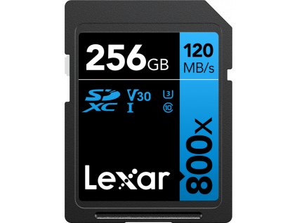 Lexar Professional 800x SDXC UHS-I cards 256GB