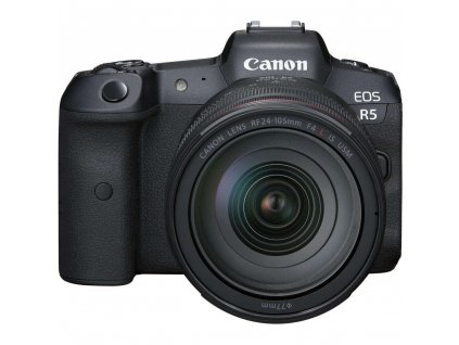 Canon EOS R5 + RF 24-105 f/4 L IS USM  + zľavový kód CANON10 na 10 % + cashback 200 € + predĺžená záruka