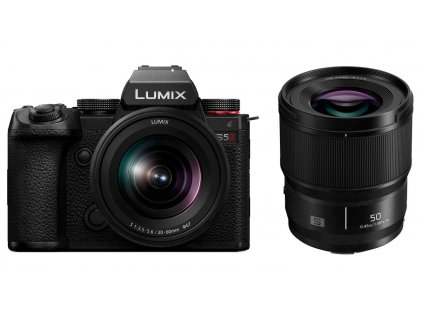 Panasonic Lumix S5 II + 20-60 mm f/3.5-5.6 + S 50 mm f/1.8  + zľavový kód PANA300 na 300 €