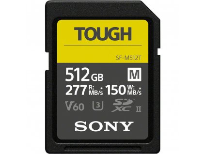 Sony SDXC Tough SF-M 512GB V60 U3 UHS-II (SFM512T.SYM)