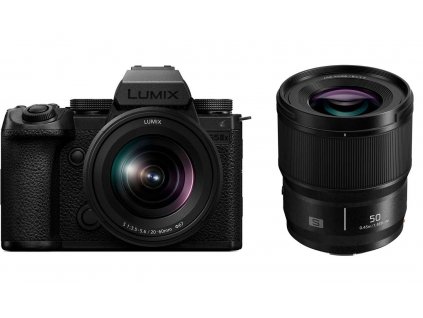 Panasonic Lumix S5 II X + LUMIX S 20-60 mm f/3.5-5.6 + Lumix S 50 mm f/1.8  + zľavový kód PANA300 na 300 €