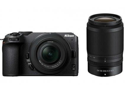 Nikon Z30 + Nikkor Z DX 16-50 mm f/3.5-6.3 VR + Nikkor Z DX 50-250 mm f/4.5-6.3 VR
