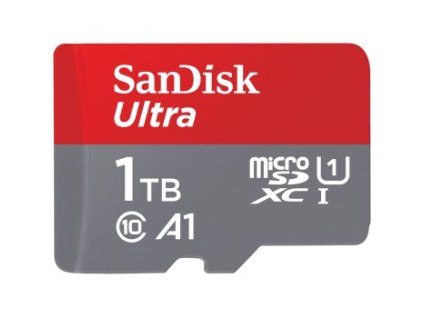 SanDisk Ultra microSDXC 1TB + SD Adapter 150 MB/s A1 Class 10 UHS-I