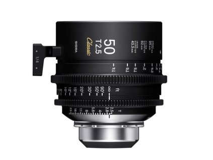 Sigma Cine 50 mm t/2.5 FF Classic F/AP2 Metric pre Arri PL