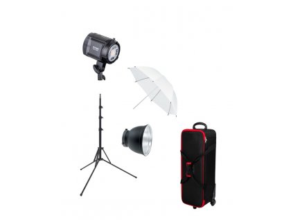 LED 100BS umbrella kit