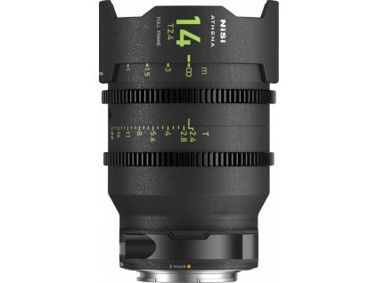 NiSi Cine Lens Athena Prime 14 mm t/2.4 E-Mount