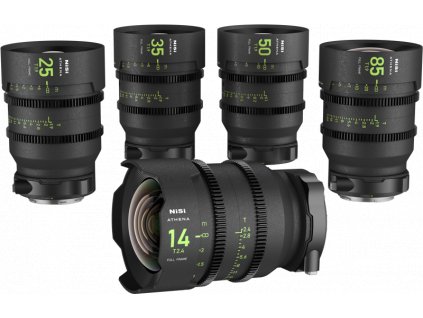 NiSi Cine Lens Set Athena Prime RF-Mount