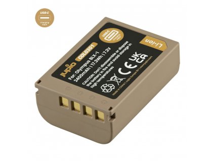 Batéria Jupio BLX-1 / BLX1 *ULTRA C* 2400mAh s USB-C vstupom pre nabíjanie