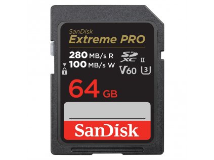 SanDisk SDXC Extreme PRO 64 GB V60 UHS-II