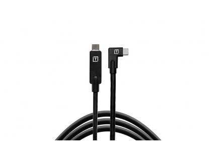 tetherpro usb c to usb c right angle cable CUC15RT BLK main