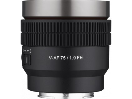 Samyang V-AF 75 mm t/1.9 pre Sony FE