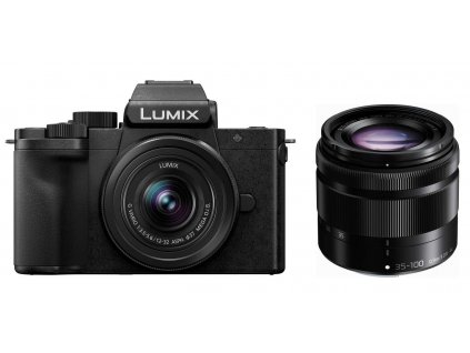 Panasonic Lumix G100D + Lumix G Vario 12-32 mm f/3.5 - 5.6 + 45-150 mm f/4- 5.6