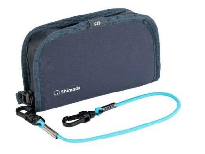 Shimoda SD Card Wallet modrá