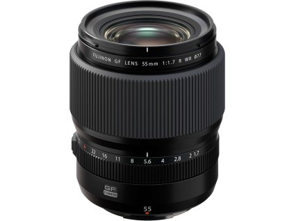 Fujifilm Fujinon GF 55 mm f/1.7 R WR  + Záruka 3 roky
