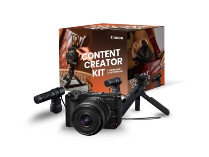 Canon EOS R50 V + RF S 14 30 mm f 4 6.3 IS STM Content Creator Kit