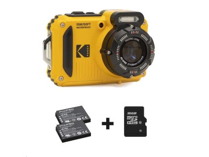 Kodak WPZ2 bundle, žltý