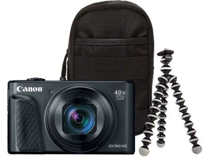 Canon PowerShot SX740 HS LITE čierny Travel Kit