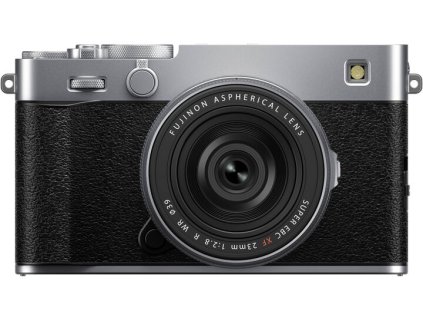 Fujifilm X-E5 strieborný + XF 23 mm f/2.8 R WR