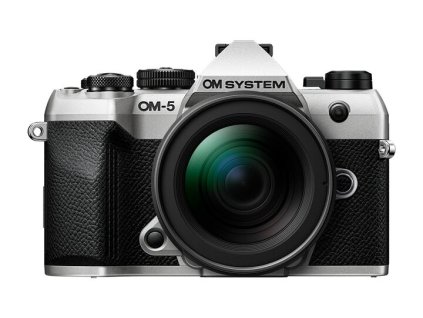 OM System OM-5 II strieborný + 12-45 mm f/4 PRO