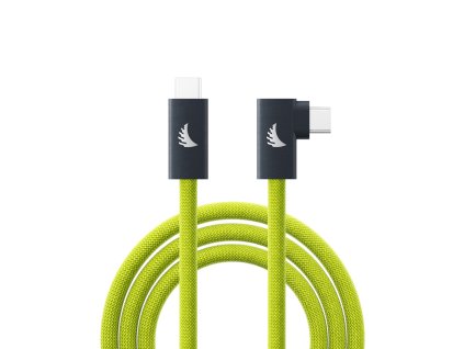 USB C 3.2 Solid Flex Tether Cable Right Angle Lime 4.5m 01 Web 3000x3000 20250616