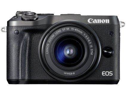 35651 canon eos m6 kit black ef m 3 5 6 3 15 45 is stm