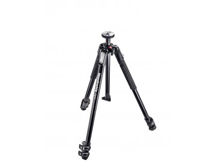 67797 manfrotto 190x aluminium 3 section camera tripod