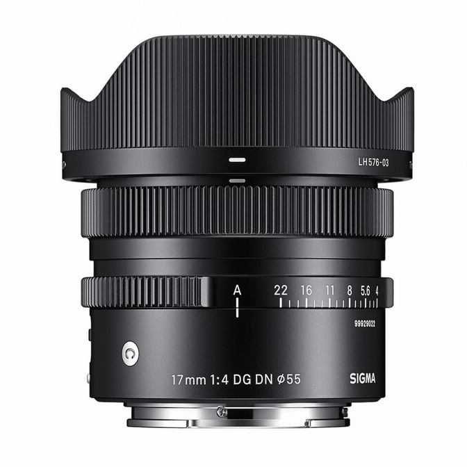 Sigma 17 mm f/4 DG DN Contemporary I series pre Sony E
