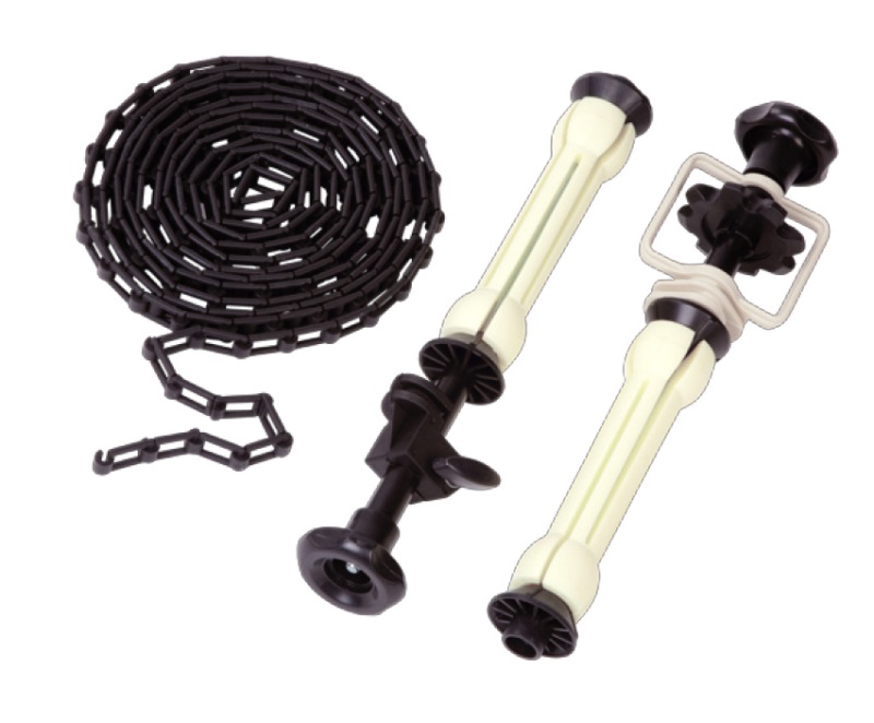 Tŕň pre pozadie-1 pár + brzda + reťaz, FOMEI