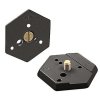 143808 3 manfrotto hexagonal assy plate for hasselblad cameras