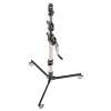 143949 3 manfrotto low base 3 section wind up stand