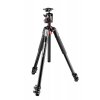 144936 3 manfrotto aluminium 3 section tripod with xpro ball head 200pl plate