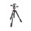 144951 3 manfrotto 190 aluminium 4 section tripod with head