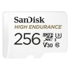 168111 5 sandisk microsdhc high endurance video 256 gb c 10 u3 v30 adapter