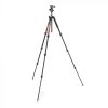 189815 5 manfrotto mkelmii4rd bh hlinikovy stativ s gulovou hlavou cerveny