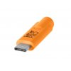 207550 1 tether tools usb c to usb c 4 60m oranzovy