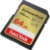 SanDisk Extreme Plus 64 GB SDXC 170 MB/s UHS-I, Class 10, U3, V30