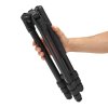 tripod manfrotto befree gt mtbfrta4gtfb closed with hand
