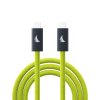 USB C 3.2 Solid Flex Tether Cable Lime 4.5m 01 Web 3000x3000 20250616