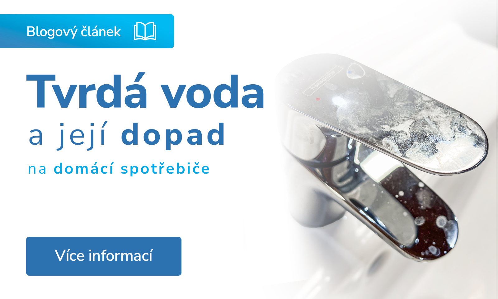 Dopad tvrdé vody na domácí spotřebiče