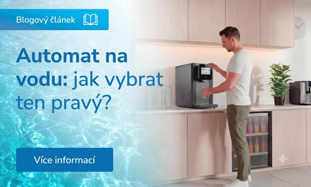 Automat na vodu, co vás zchladí i zahřeje