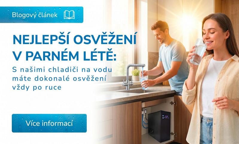 Chladiče vody do domácnosti i kanceláře