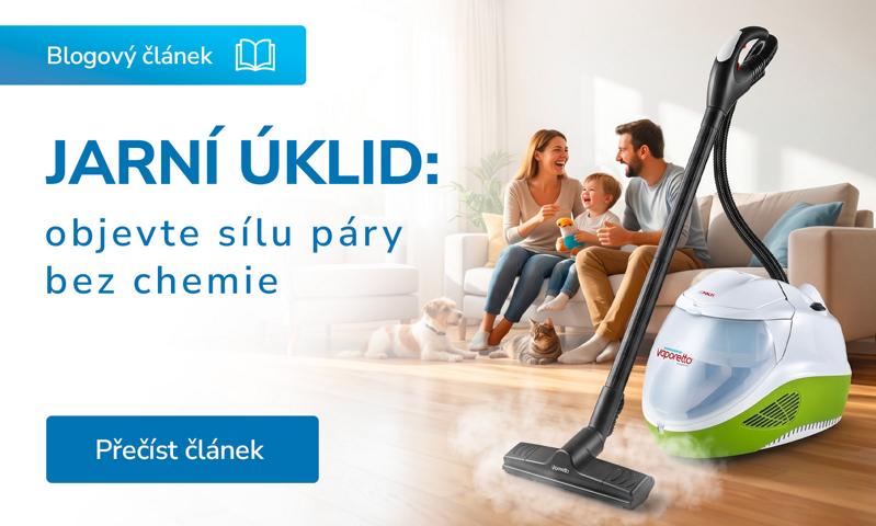 Jarní úklid s párou