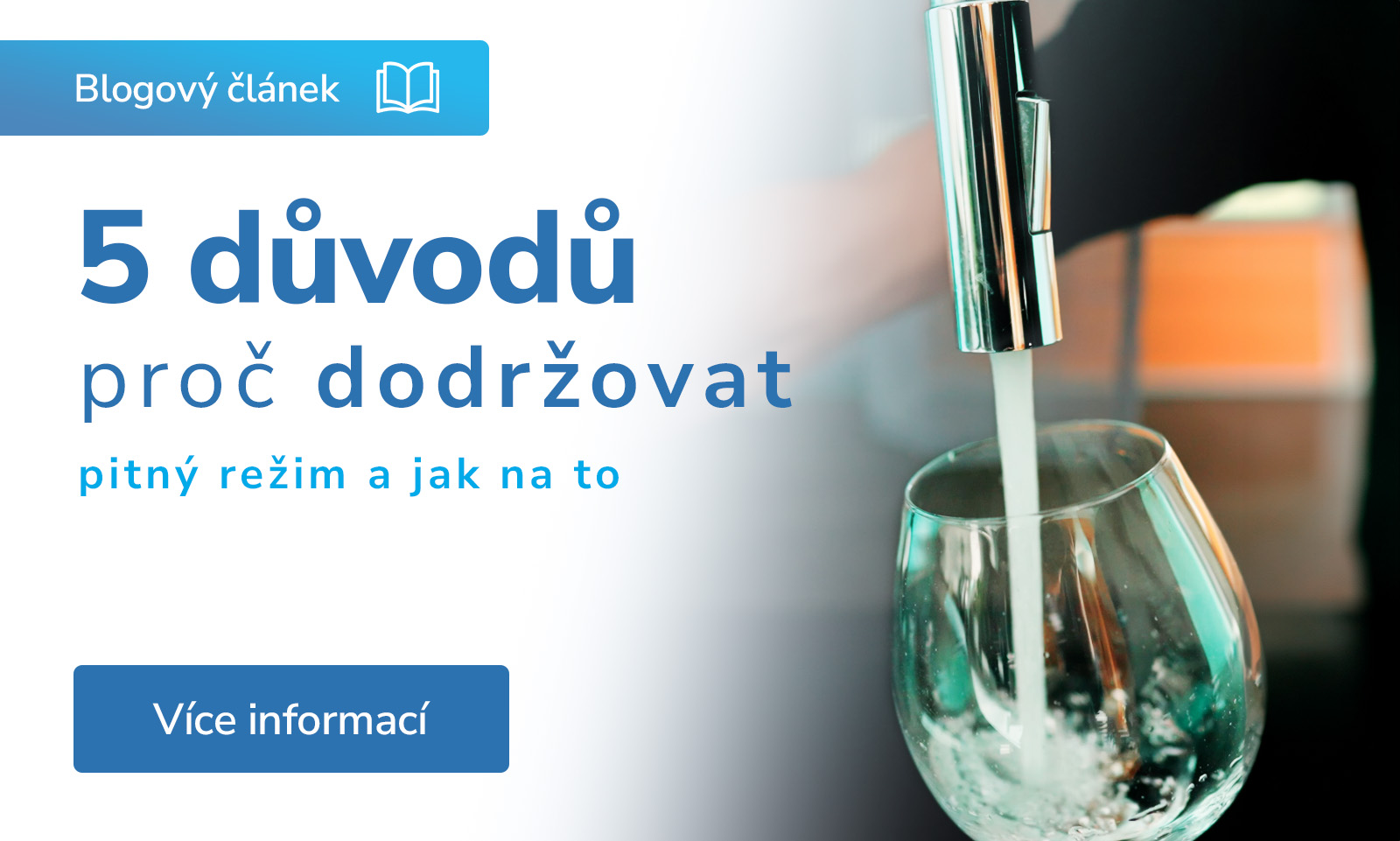 5 Důvodů proč dodržovat pitný režim a jak na to
