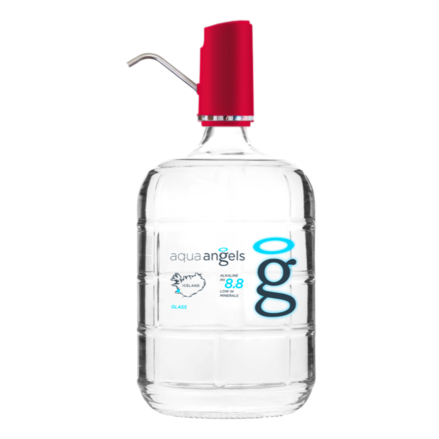 E-shop Dotyková pumpa red