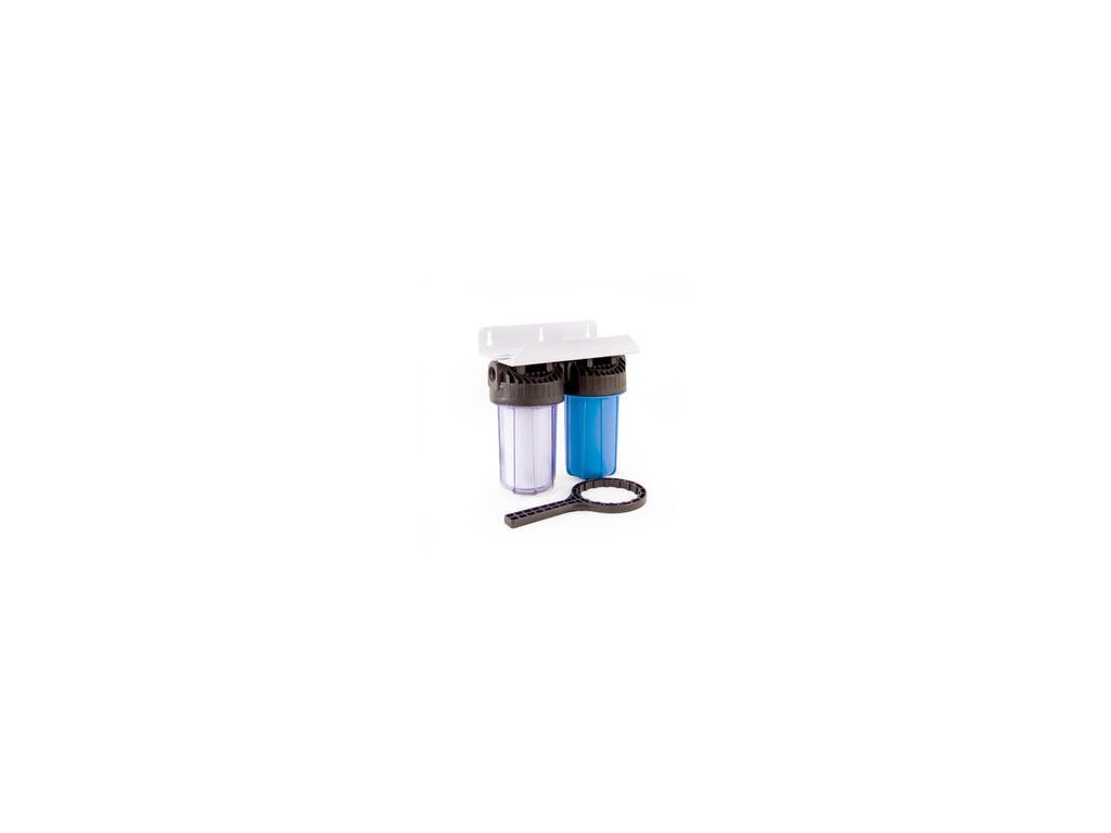 Potrubní filtr dvojitý velkokapacitní Waterfilter 21ABc (1")
