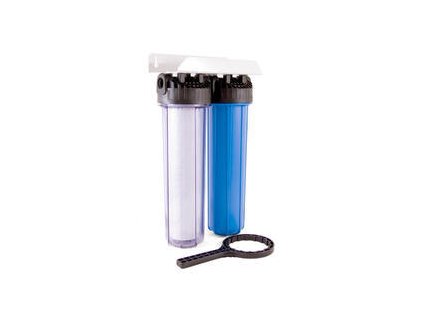 Potrubní filtr dvojitý velkokapacitní Waterfilter 22ABc (1")